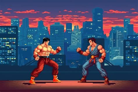 Ninebreaker:  Dynamic Pixel Art Fighting Game Packed with Unforgettable Characters!